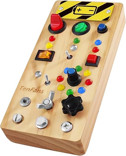 Montessori Wooden Busy Board